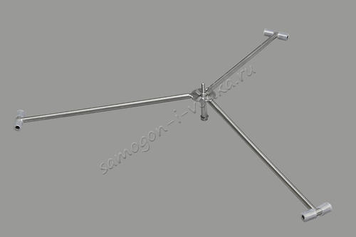 Паук "Самогон и водка" фиксатор фильтратора / гидролатора для куба 17/25/27 литров v2.0 серии D320