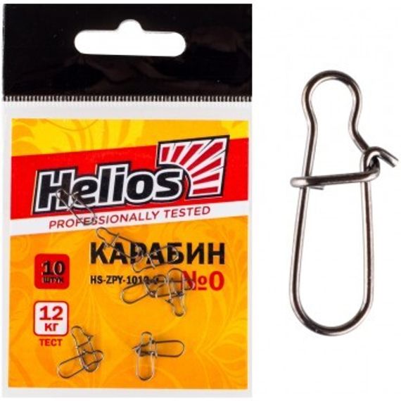 Карабин № 0, 12кг (10шт/уп) Helios (HS-ZPY-1012-0)