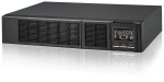 UPS Astergo/Rack 2U/Tower/On-Line/2 000 VА/2 000 W/Input C20/Output 8xC13/Акб 4x12В/9Ач/LCD/RS-232, USB, EPO, SNMP Slot