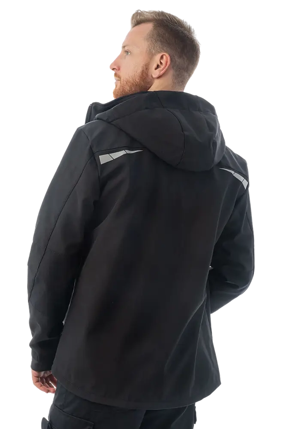 Куртка софтшелл Brodeks KS207, черный (M)