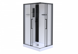 Кабина душевая Esbano (Эсбано) ESM-108CKR R, с низким поддоном, 100х80х215