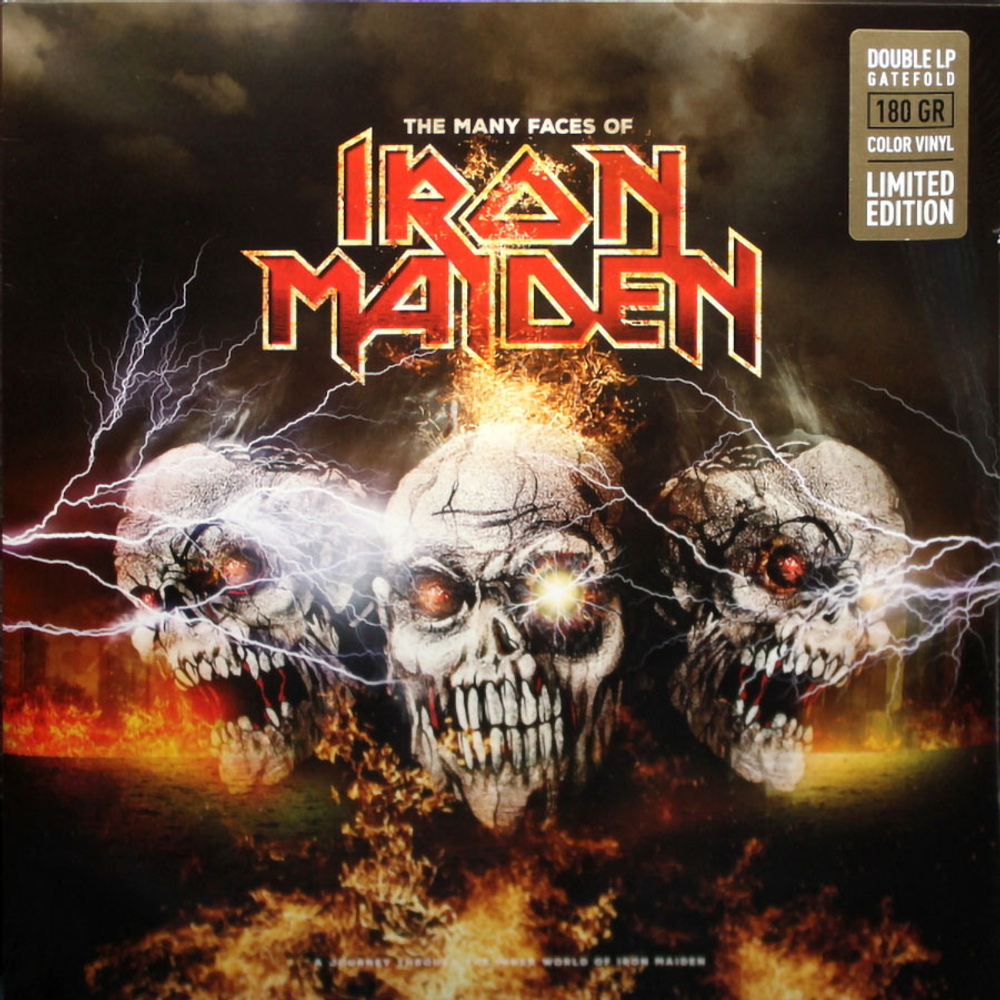 Сборник / The Many Faces Of Iron Maiden  – A Journey Through The Inner World Of Iron Maiden (Coloured Vinyl)(2LP)