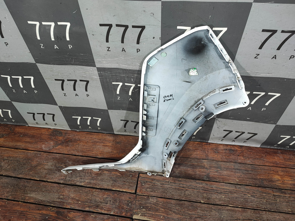 Накладка переднего бампера правая Geely Atlas 2 23-нв Б/У Оригинал 6010216700