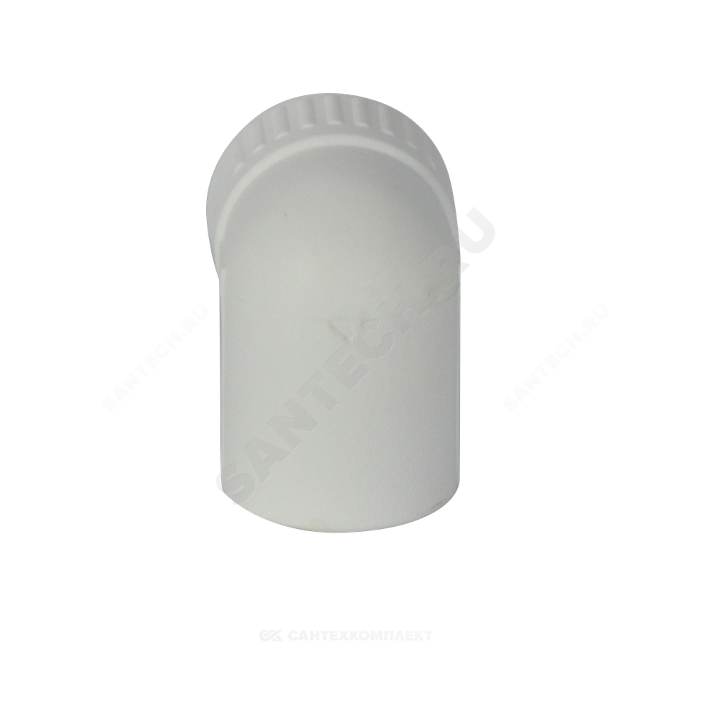 Угольник PP-R комбинированный белый Дн 32х3/4"х90гр НР ZFPCL