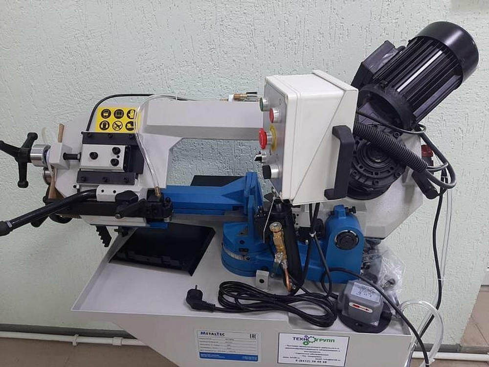 Ручной ленточнопильный станок для резки металла MetalTec BS 170 FHE (220 V)