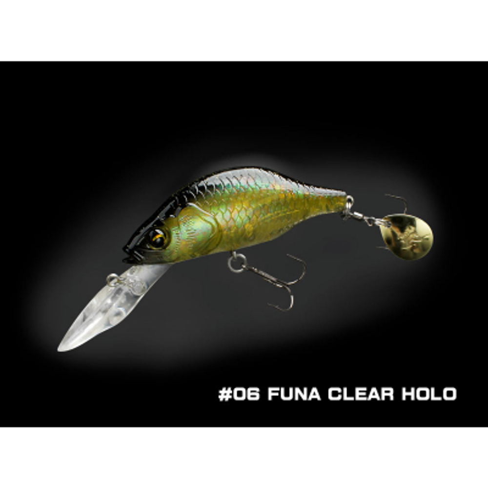 Воблер Little Jack Zussi Ri WR Lipless Minnow 63mm 15гр. 07 Premium Aji