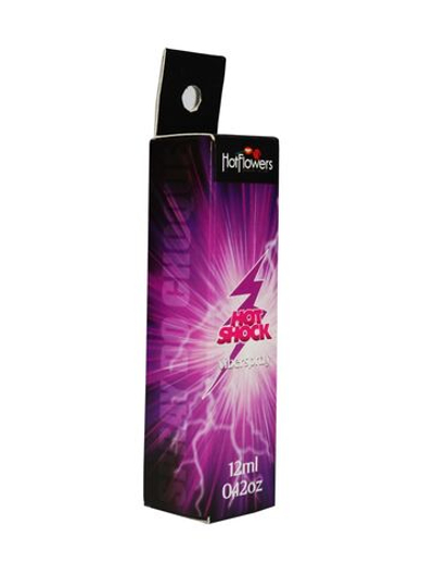 Стимулирующий спрей для клитора Hot Shock с разогревающе-покалывающим эффектом - 12 мл.