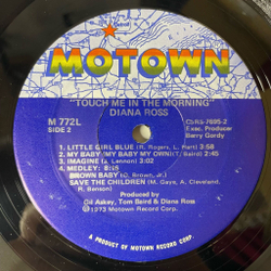 Винтажная виниловая пластинка LP Diana Ross Touch Me In The Morning (USA 1973)