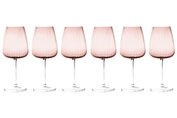 Набор бокалов для вина 6шт 550мл Le Stelle Opium розовый