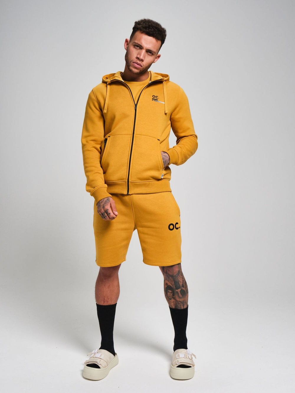 Толстовка мужская ORIGINAL CREATOR ZIP HOODIE, Желтый