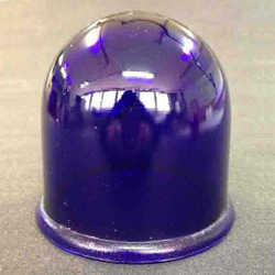 Колпак 1241/15 синий - стекло синее для судового светильника СС-328