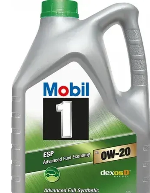 Масло Mobil1 ESP X2 0W20 SL/SN/SN PLUS/SP C5 (4л) синтетика
