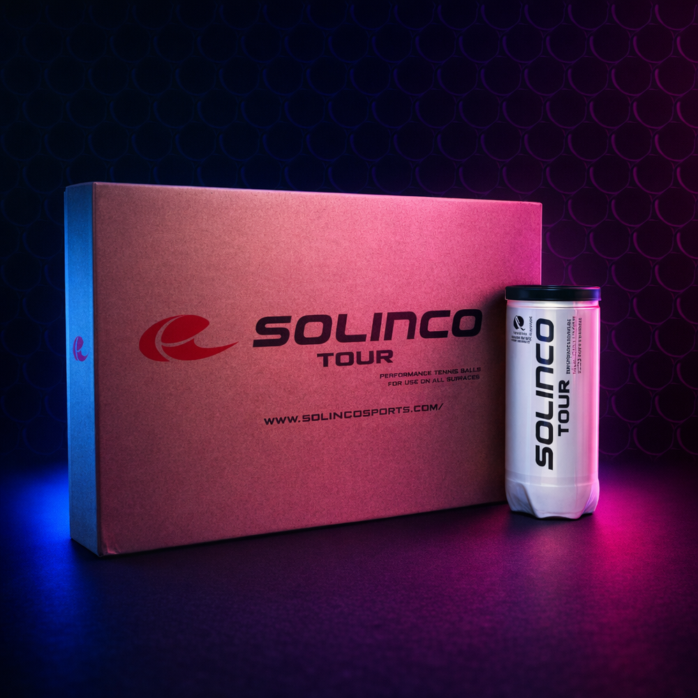 Теннисные мячи Solinco Tour / коробка / 24 банки / 72 мяча