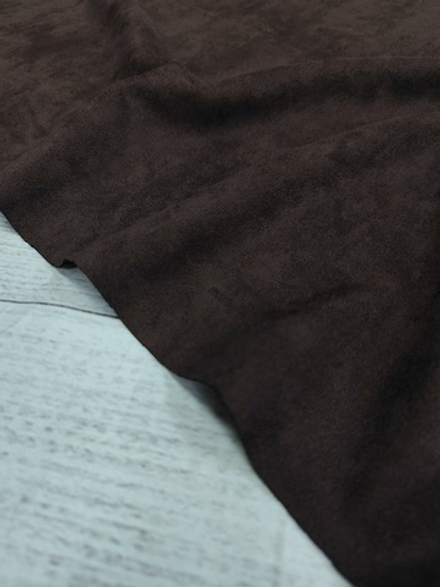 Замша иск. (скуба)/ 302 Кофейный