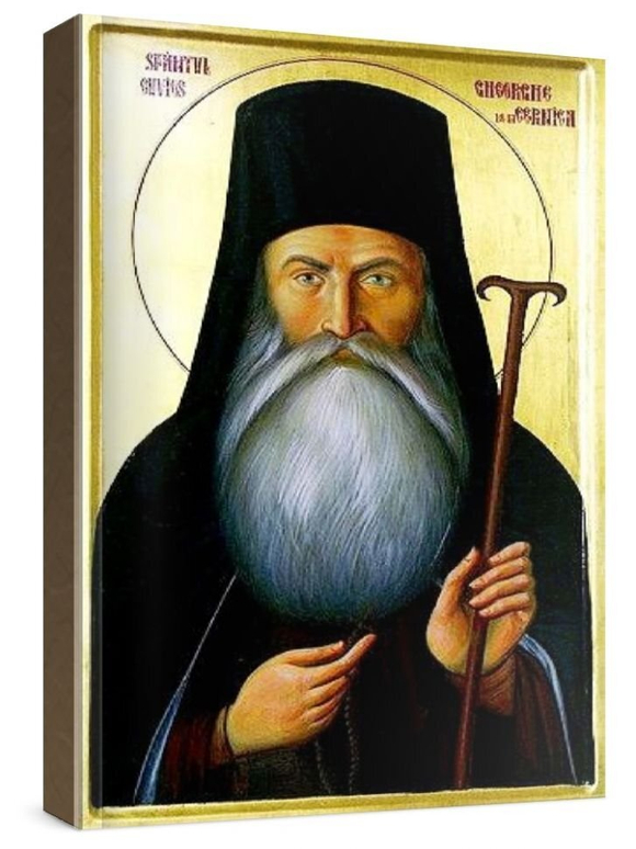 Георгий Черникский (рукописная икона)