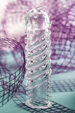 Прозрачная насадка на пенис TOYFA A-Toys - 15,5 см. (Цвет: прозрачный)