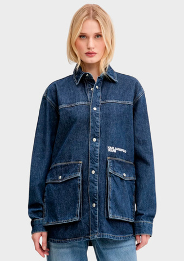 Рубашка джинсовая KARL LAGERFELD JEANS