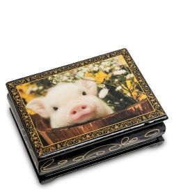 ШК-11/13-A Шкатулка в технике декупаж (8х10х4)