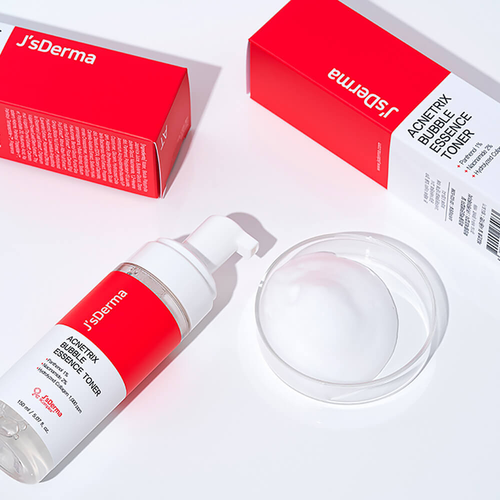 JsDerma Acnetrix Bubble Essence Toner 150ml