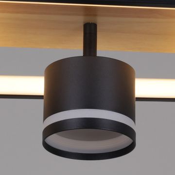 19560-0.3-2+2 BK+WOOD светильник потолочный