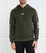 Худи EA7 - зеленый(6RPM06 PJ16Z)