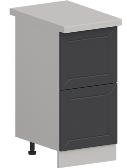 Кухня Модуль ШН2Я 400 Графит / Графит