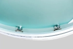 Душевая кабина Esbano Elegancia ES-L115CR 115x85 стекло матовое/профиль белый