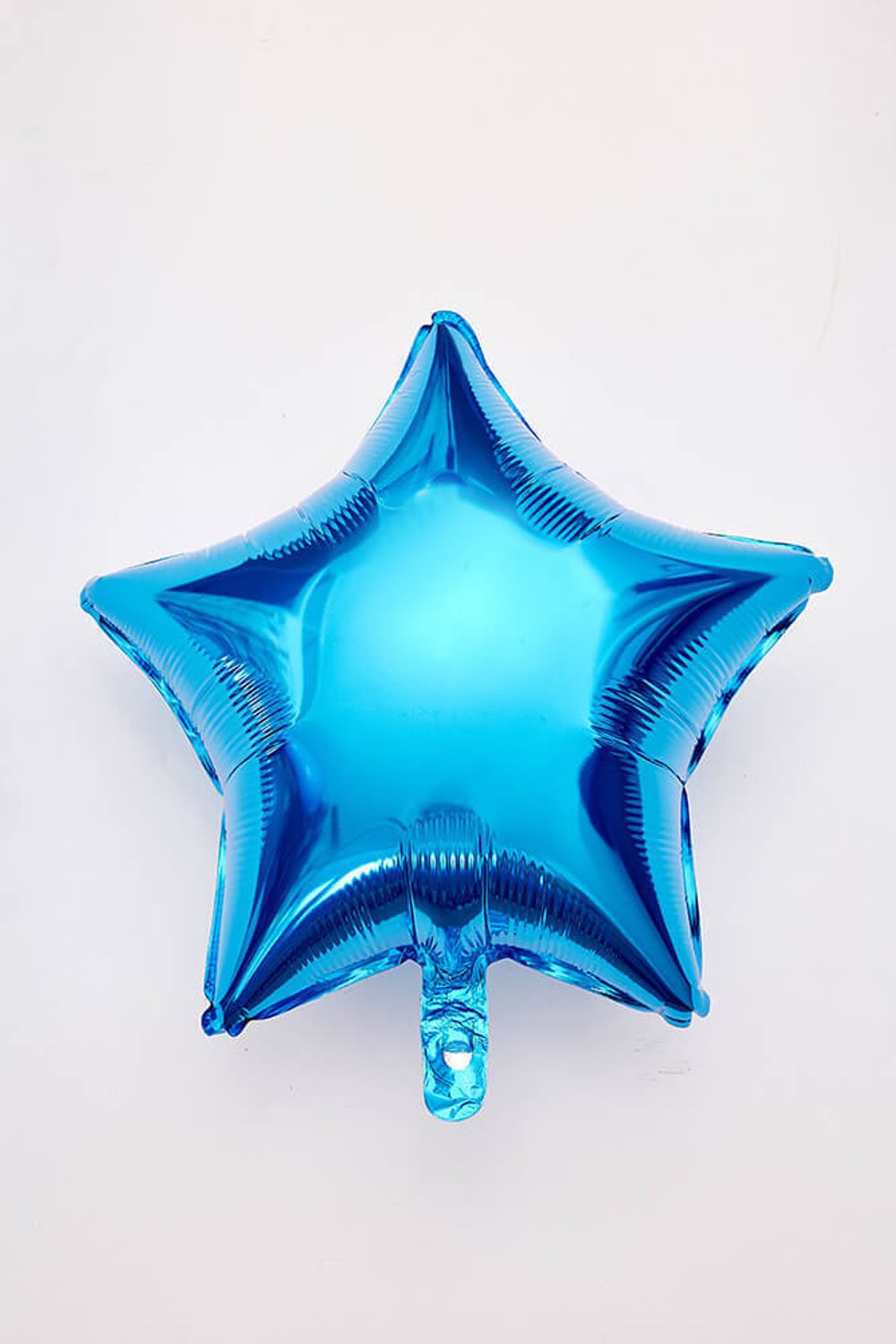 F Шар звезда 18" / 45 см фольга синий (БГ-15)  Изображение2