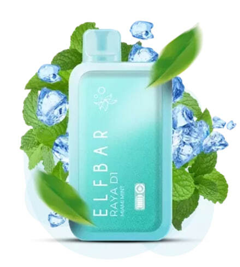 ELF BAR RAYA D1 - Miami Mint (5% nic)