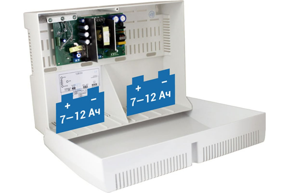 Источник бесперебойного питания СКАТ-1200И7 (СКАТ ИБП-12/5-2x12-П)