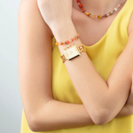 Браслет Coeur de Lion Orange-Brown 2838/30-0211