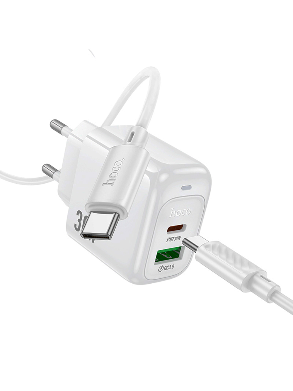 Сетевое зарядное устройство HOCO CS55A 30W с кабелем Type-C