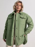 Куртка демисезонная Асель (зеленая) Б15319-39М LT Collection