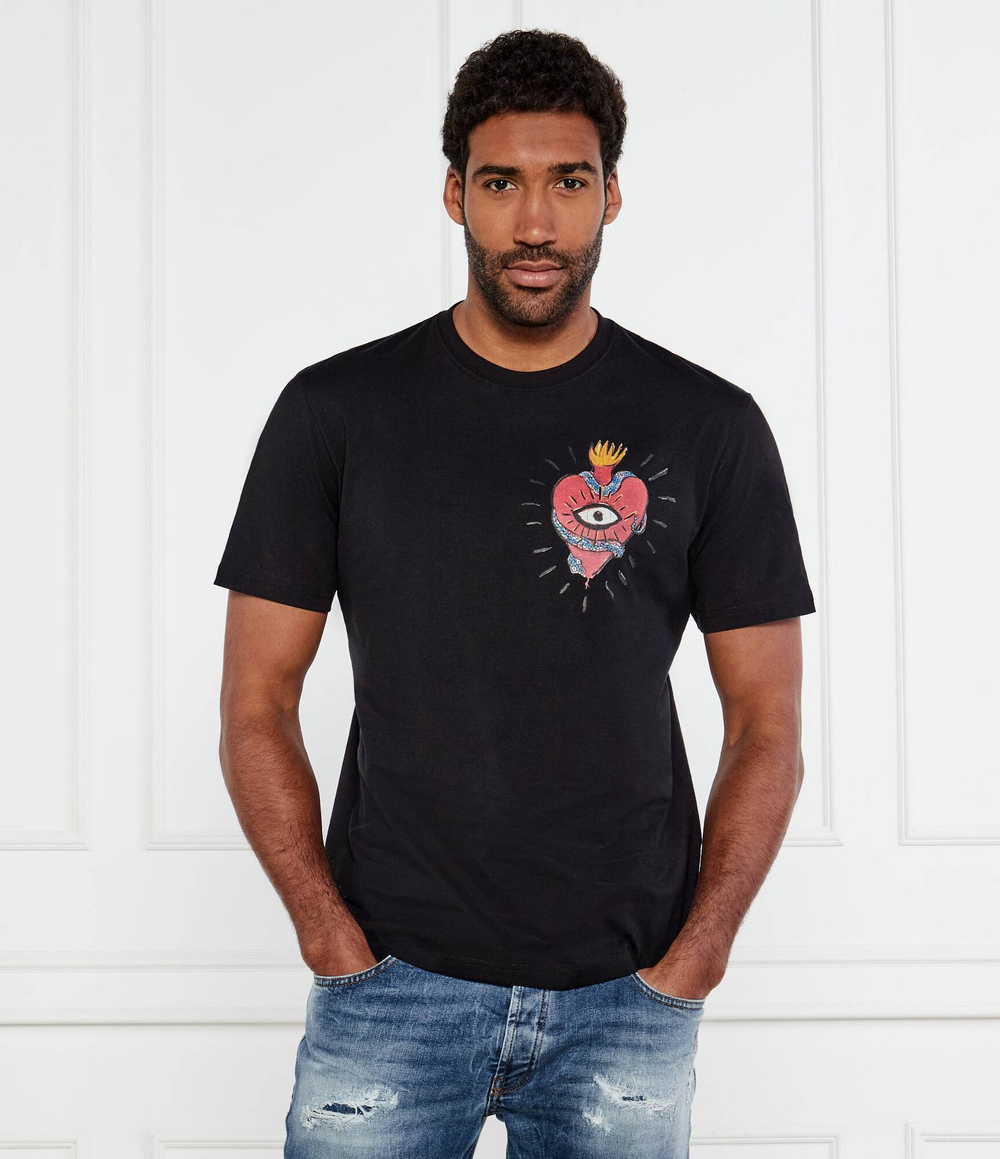 Футболка Just Cavalli - черный(78OAHE07CJ110)