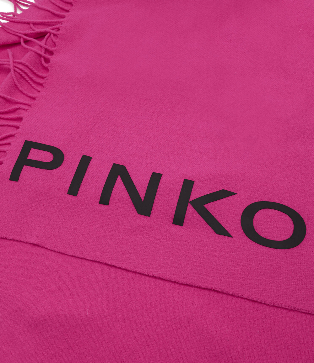 Хлопчатобумажная шаль Pinko - розовый(101680 A0MC)
