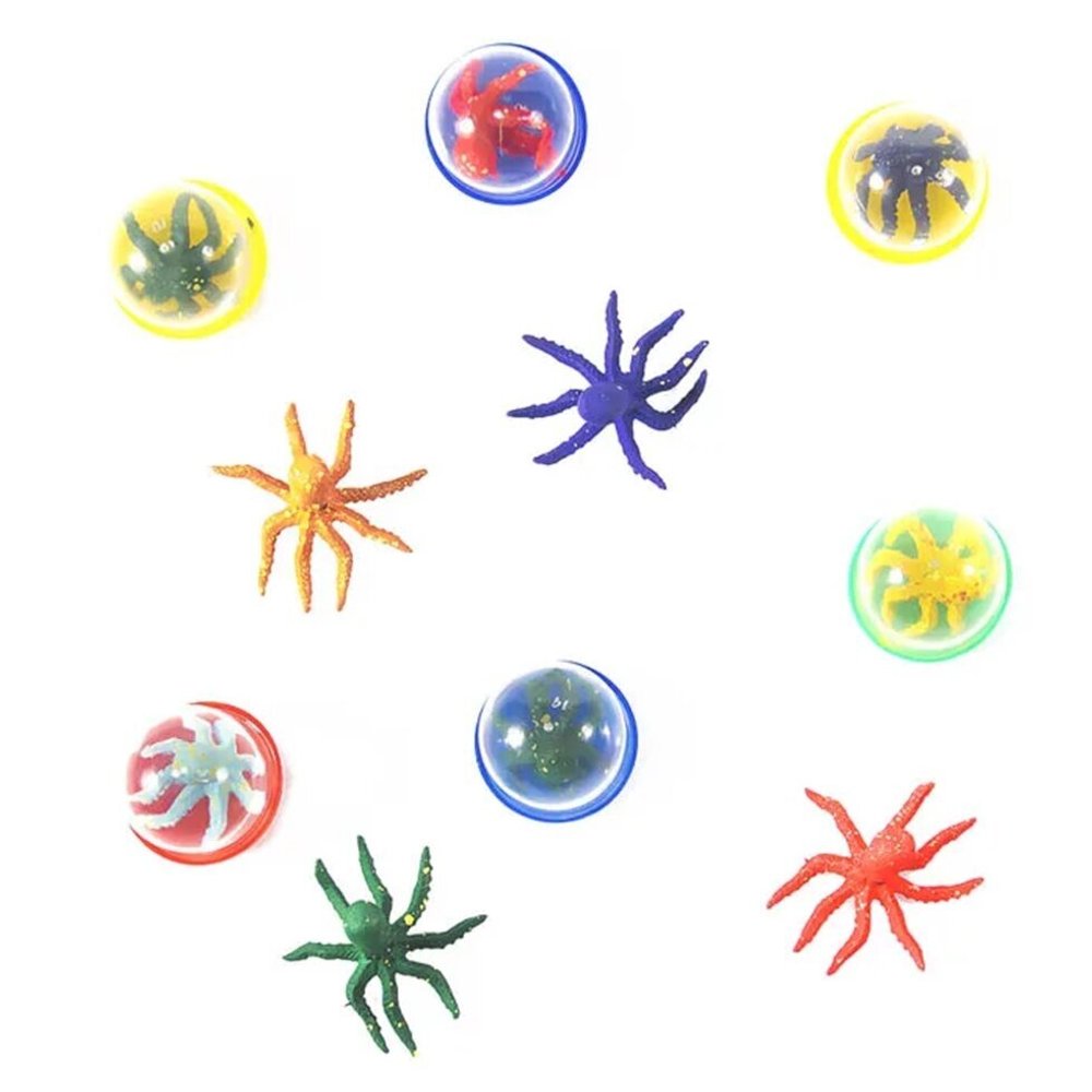 Игрушки в капсулах 28 мм "Пятнистые Осьминожки" 250 штук