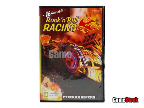 Картридж 16-Bit - ROCK'N ROLL  RACING