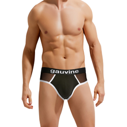 Мужские трусы джоки черные GAUVINE 4003