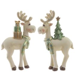 GAEM Фигурка декоративная "Олень", L8,5 W4,5 H16 см, 2в.