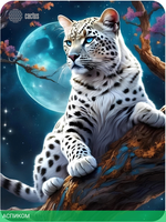 Коврик для мыши Cactus Snow Leopard (CS-MP-PRO16XL)