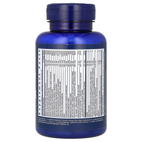 Life Extension, мультивитамины для приема два раза в день, 120 капсул