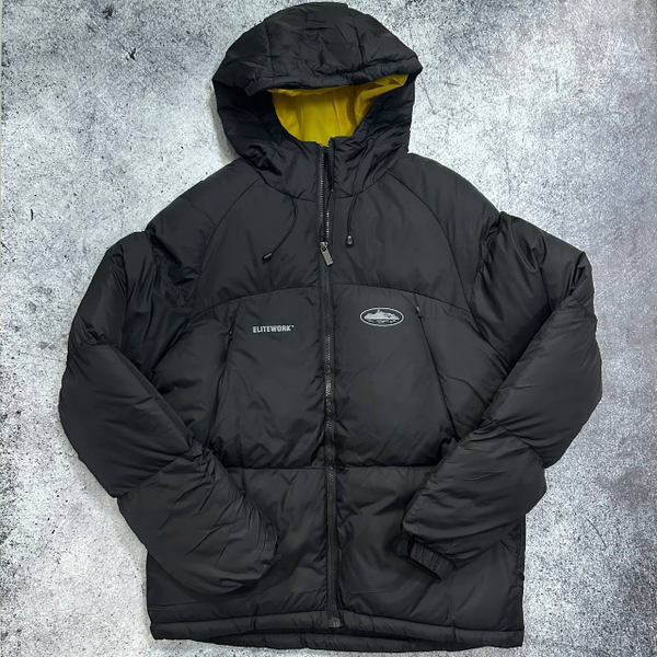 Куртка Cortez black\yellow