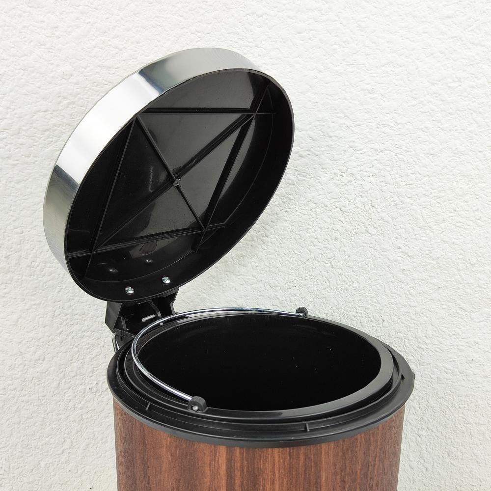 Ведро для мусора 12л с педалью, BZ-0912