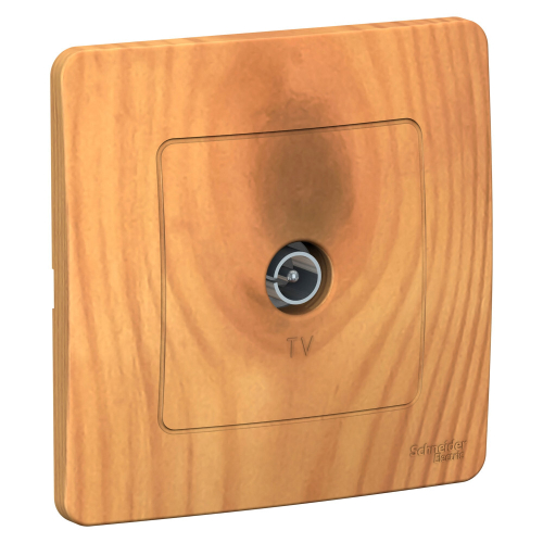 Коннектор ТВ С/У, ясень BLNTS000015