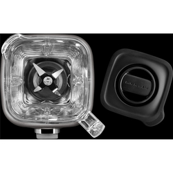 Стационарный блендер KitchenAid Artisan 5KSB4026EMS, серебряный медальон