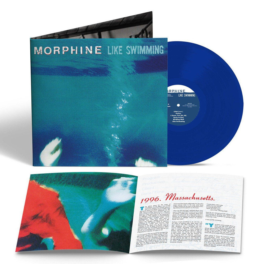 Morphine - Like Swimming - Opaque Blue Vinyl - USA виниловая пластинка