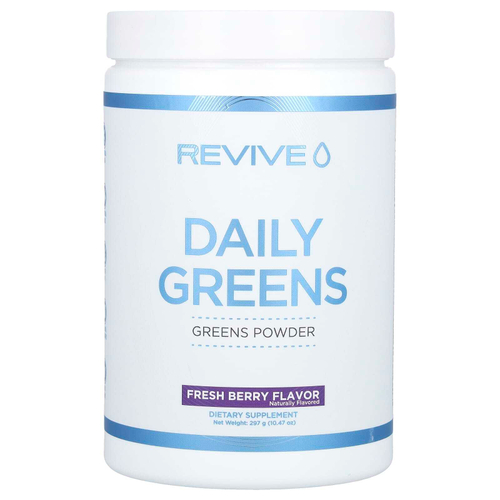 Revive, Daily Greens, свежие ягоды, 297 г (10,47 унции)