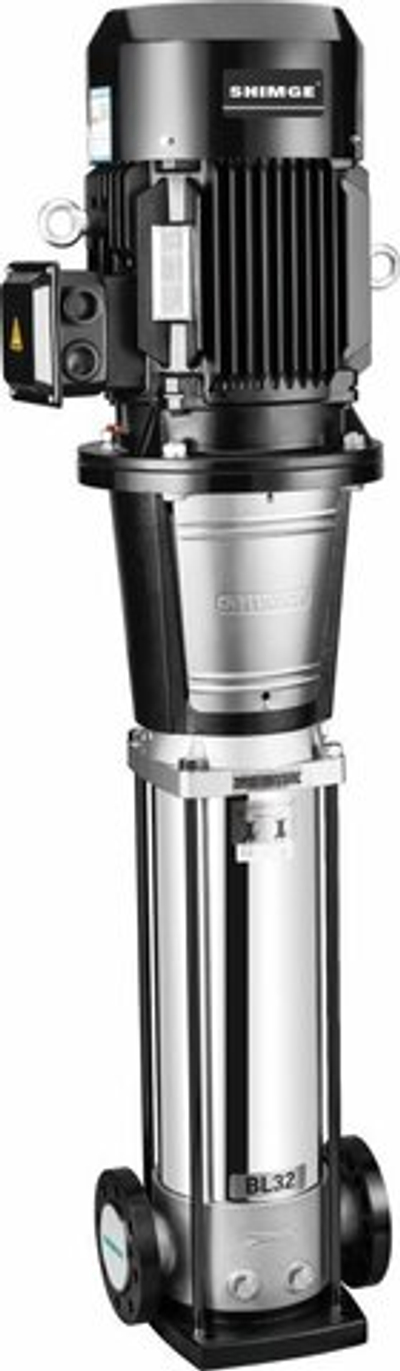 BLT Вертикальный многоступенчатый центробежный насос из чугуна, DN32 (до +68°С) для воды