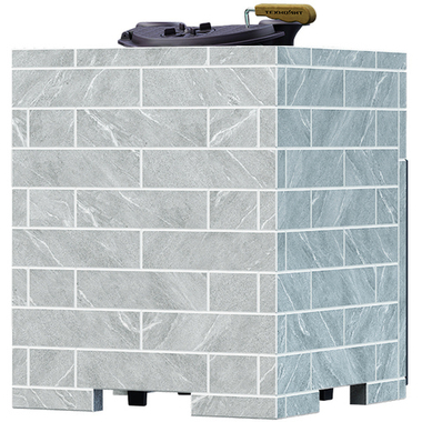 Авангард ЗК25П2 - печь для бани в облицовке Оптима 725/40 Талькохлорит