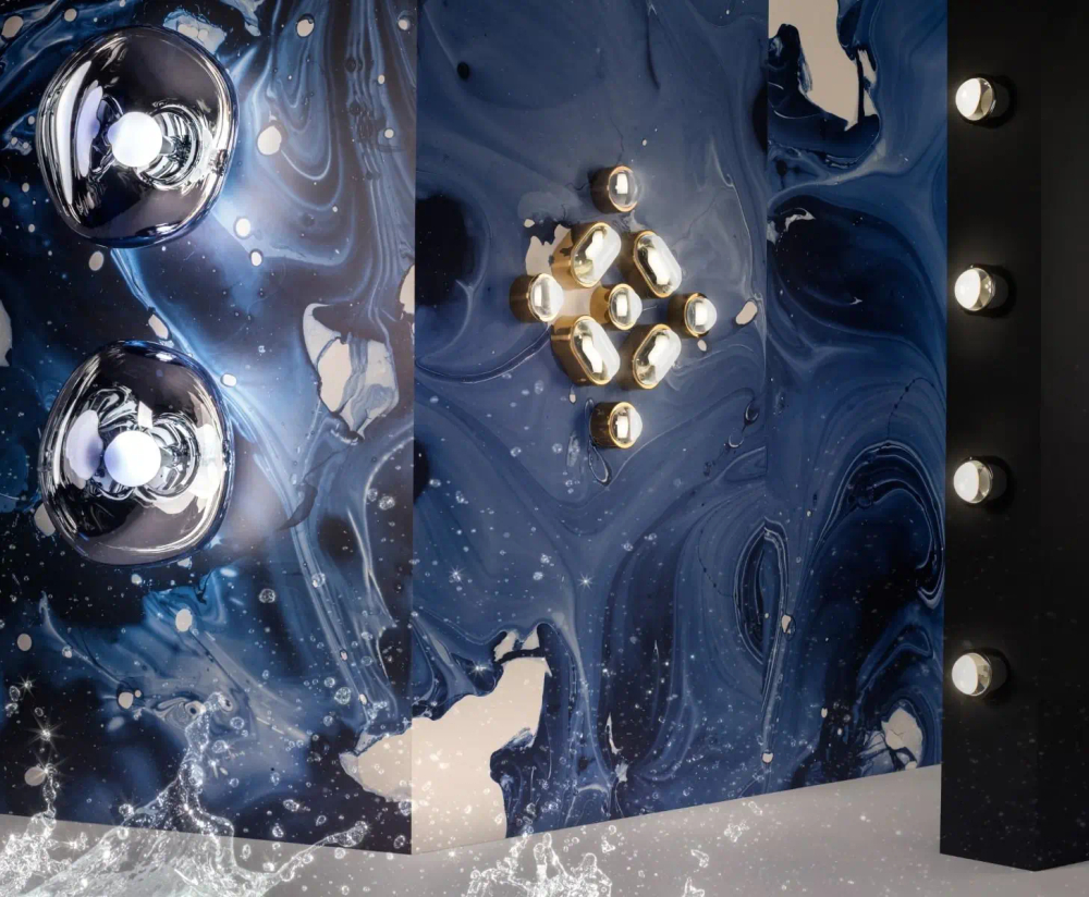 Настенный/Потолочный светильник Obround Black